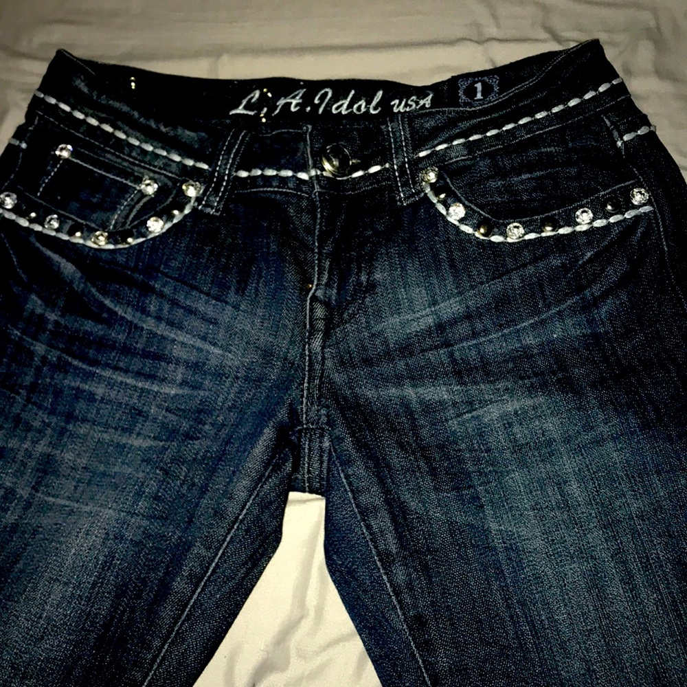 L A Idol jeans
